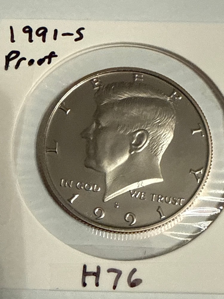1991-S Kennedy Half Dollar Proof