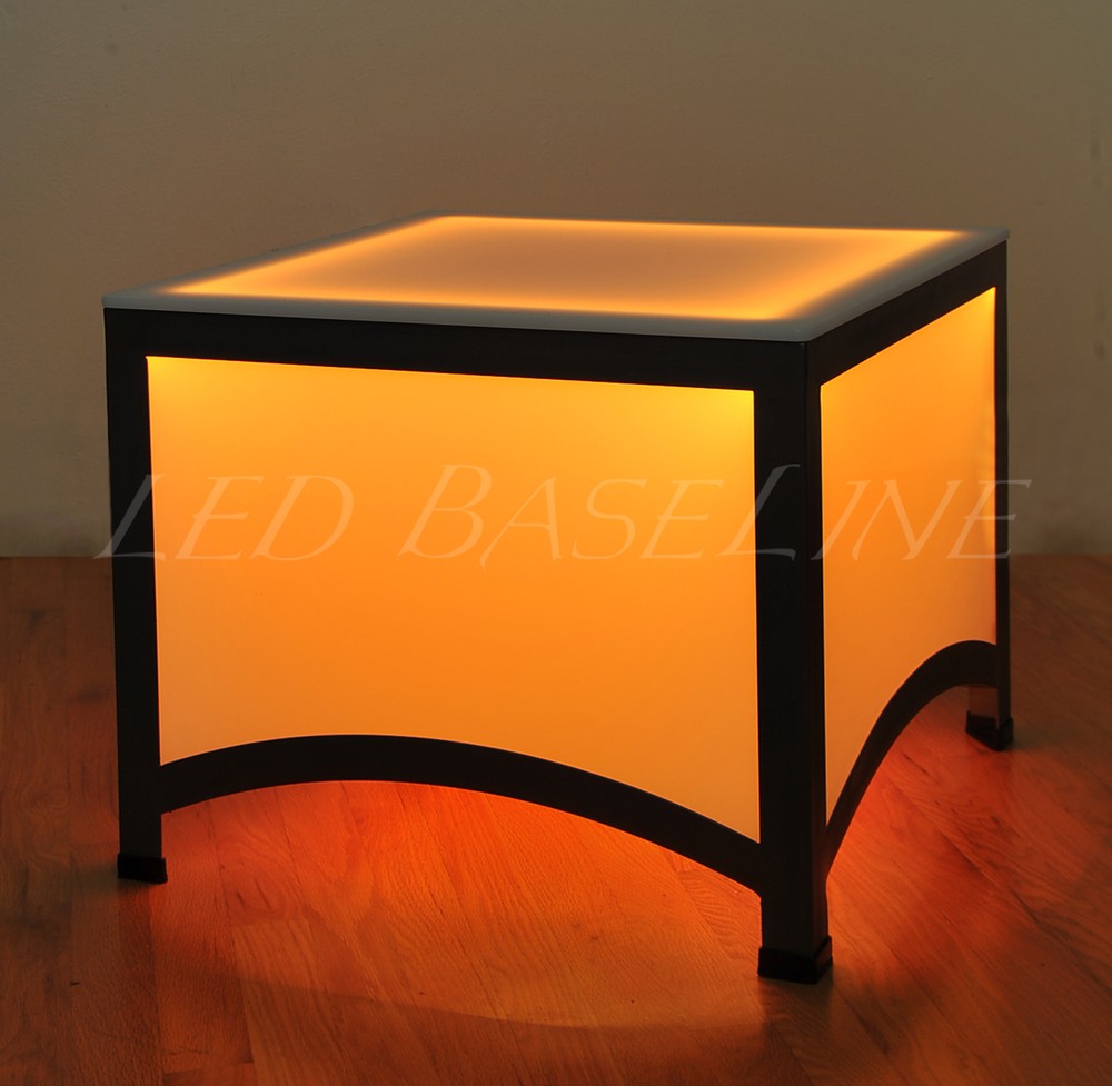 17.5" LED END TABLE MODERN COLOR CHANGING
