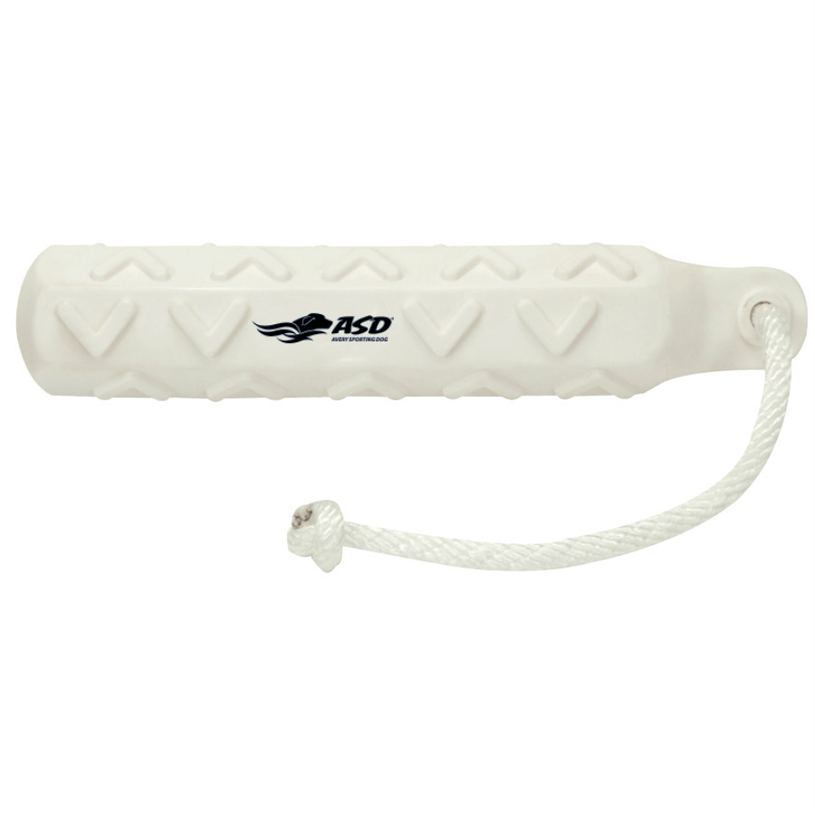 AVERY GREENHEAD GEAR GHG 2 "HEXA BUMPER DOG TRAINING THROW DUMMY WHITE NEW!!!