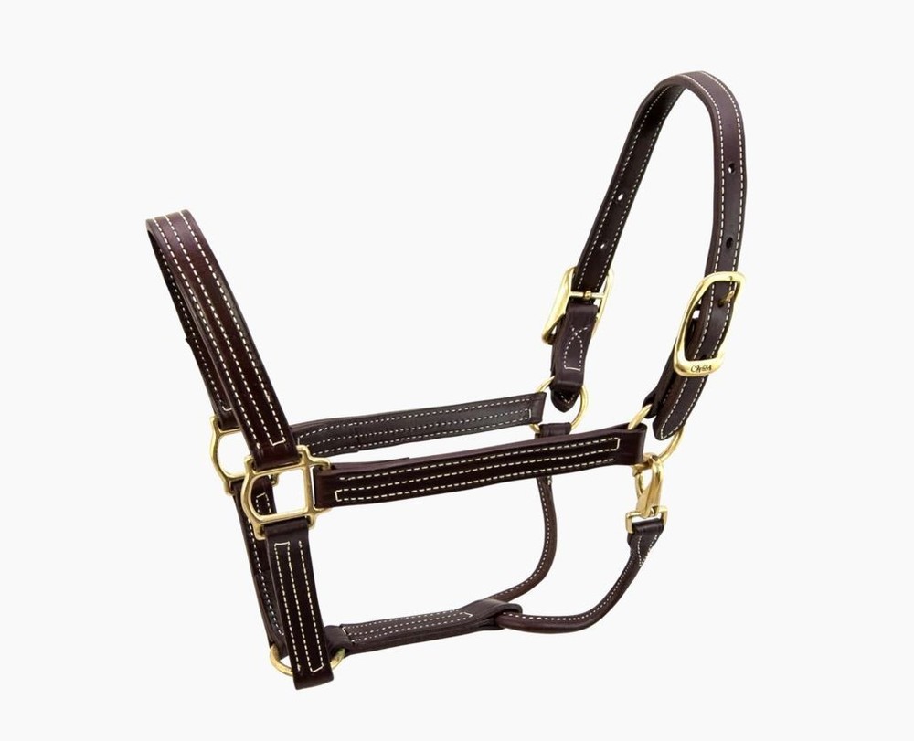 Walsh British Triple-Stitched Leather Halter
