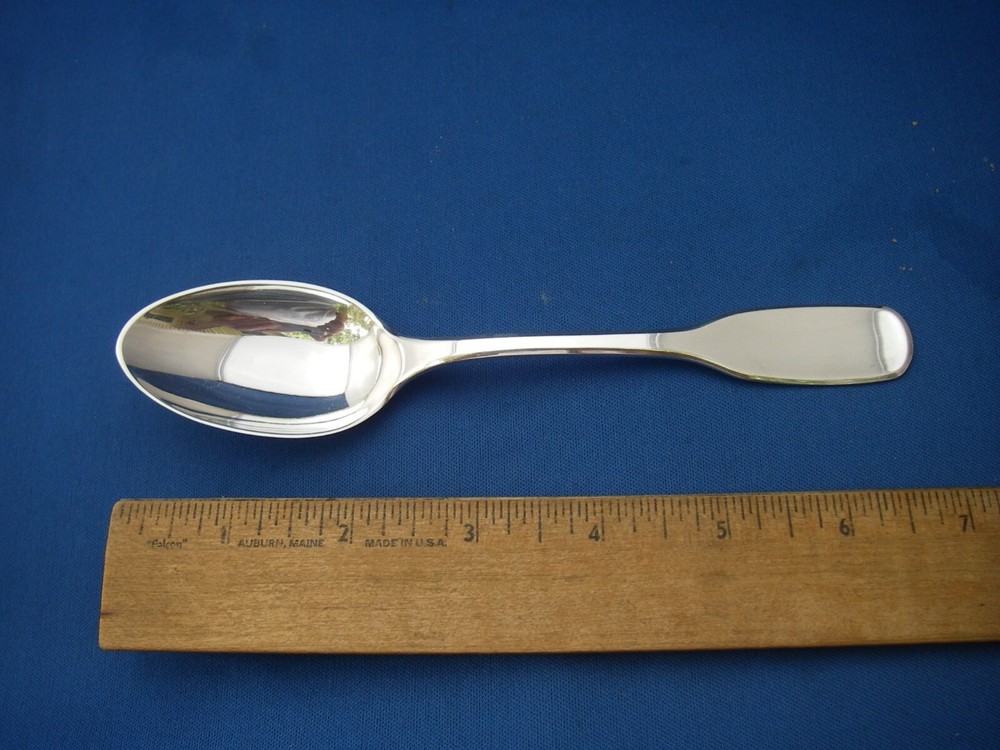 HANS HANSEN Denmark Sterling SUZANNE Pattern DESSERT SPOON-6 7/8 Inches