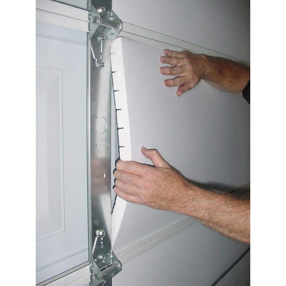 Cellofoam Garage Door Polystyrene Foam Plastic Panel Insulation Kit (8-Pieces)
