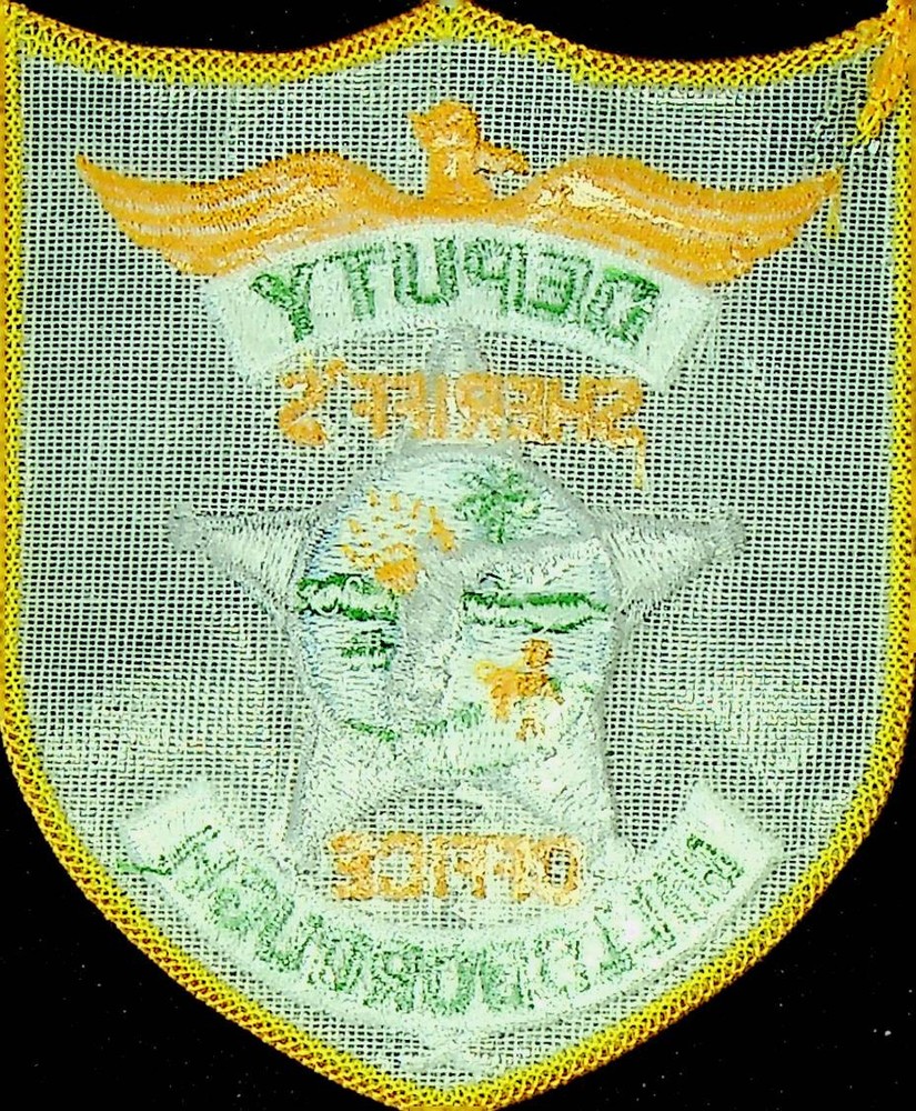 Deputy Sheriff's Office - Hillsborough, FL - Large Embroidered Patch - Unused