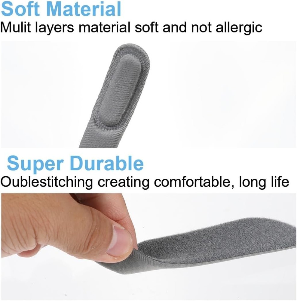 CPAP Headgear Replacement with Arms 2 Pack Adjustable Soft Sleep Support Strap