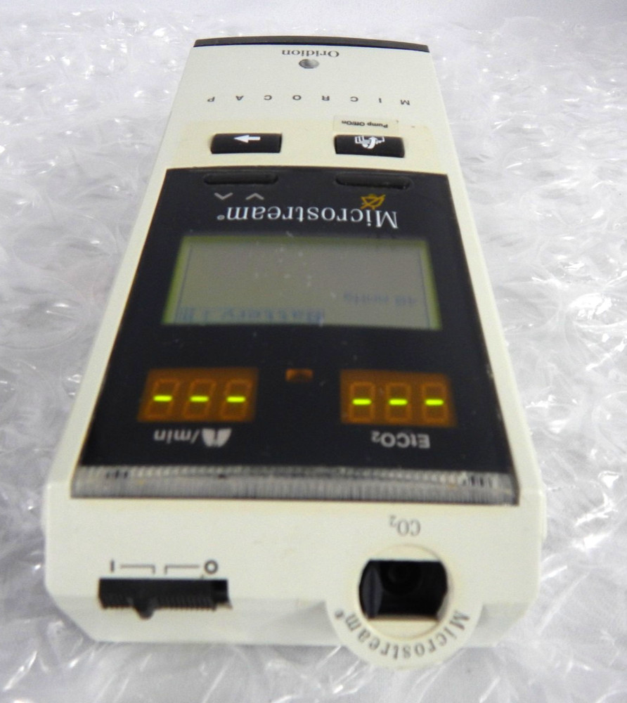 ORIDION MICROCAP HANDHELD CAPNOGRAPH S/N 850