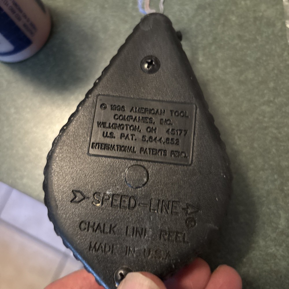 SPEEDLINE Chalk Line Reel w/ Chalk
