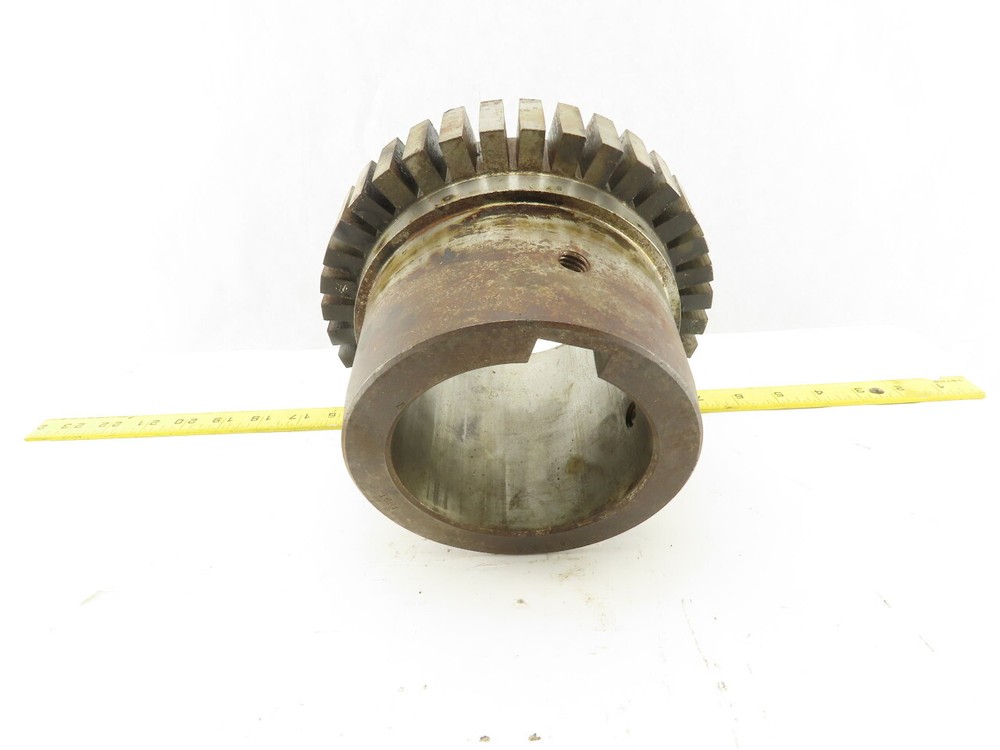 1001 Flexible Grid Coupling Hub 4" Keyed Bore 7.475" O.D.