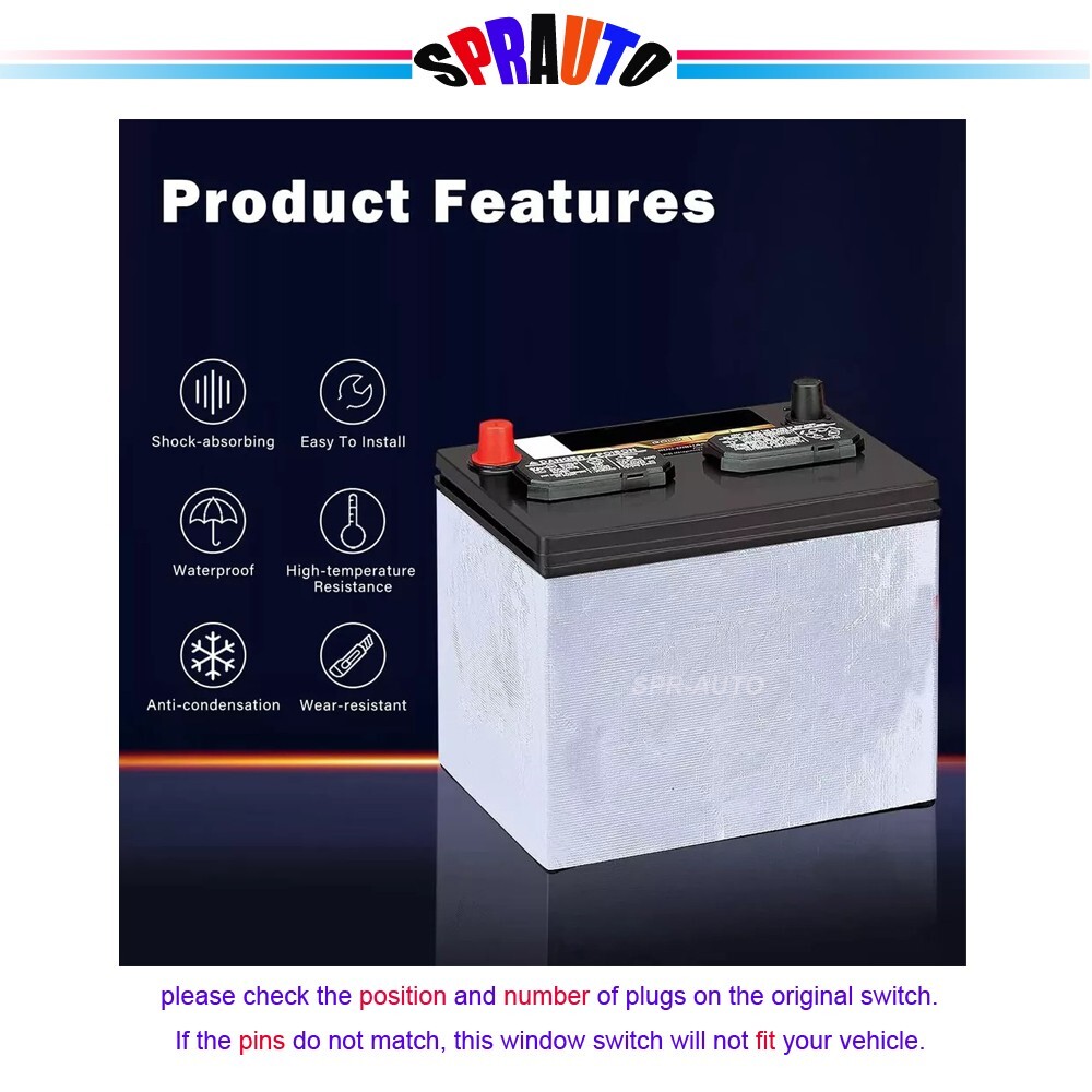 Universal Car Battery Heat Shield Insulation 4WD 4X4 Truck & Acid Proof Mat Wrap