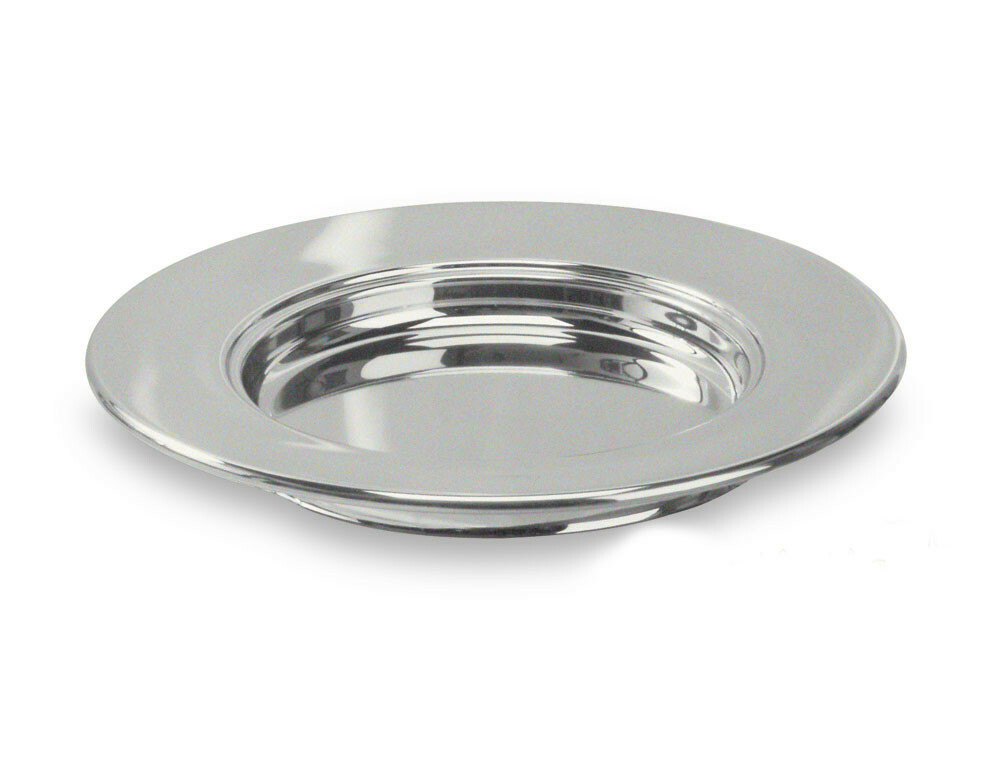 RW 505A - Silvertone Bread Plate 10" Artistic Manufacturing