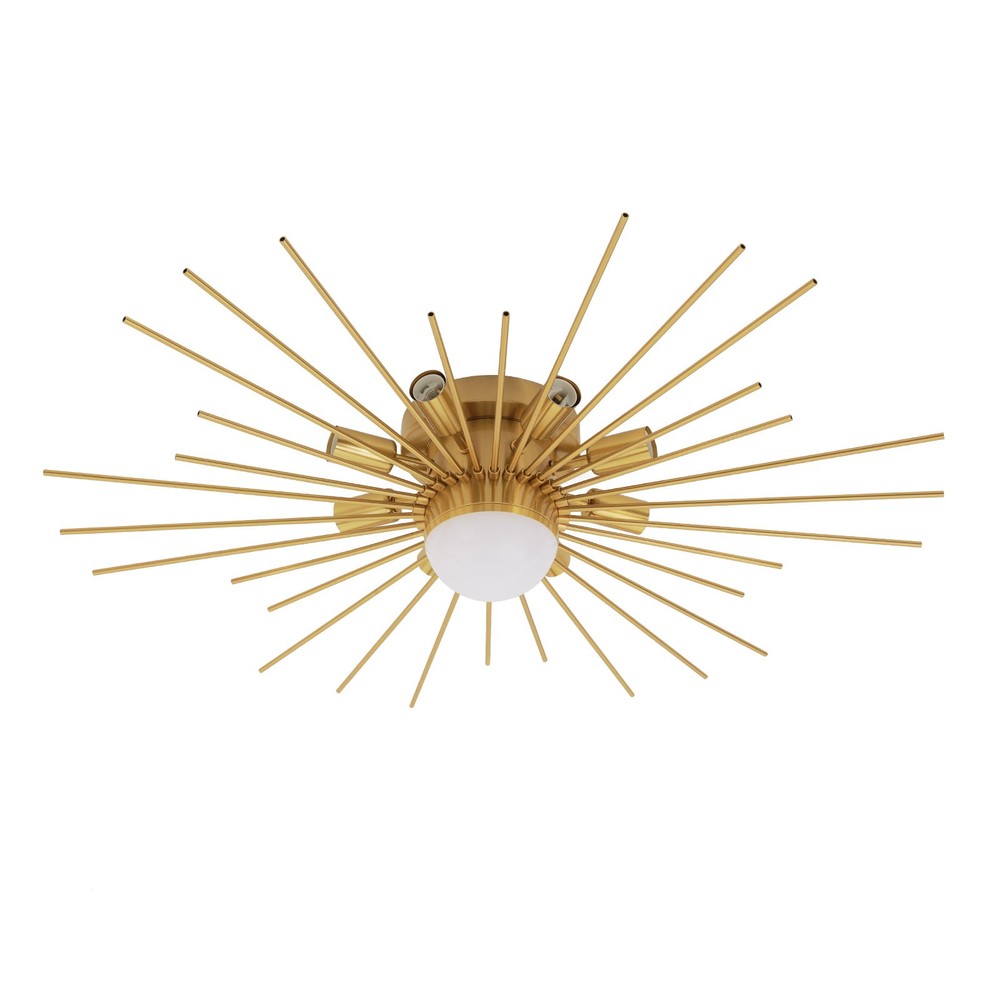 Multi-arm Chandelier Ceiling Mount 60w Per Bulb Dimmable Design Large Area Light