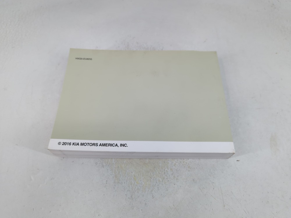 2017 Kia Sorento Owners Manual Book Guide UO2FQ