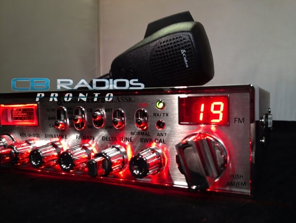 Cobra 29 Ltd Classic CB RADIO RED LIGHT EDITION + PERFORMANCE TUNED + ECHO