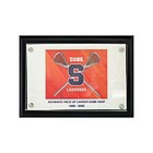 Syracuse Univ Orange Lax Logo  Authentic Piece of Carrier Dome Roof 5x7 Plaque