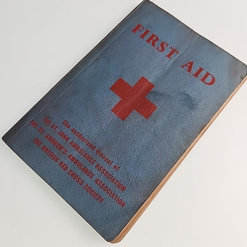 First Aid St John Ambulance 1958 Paperback Book