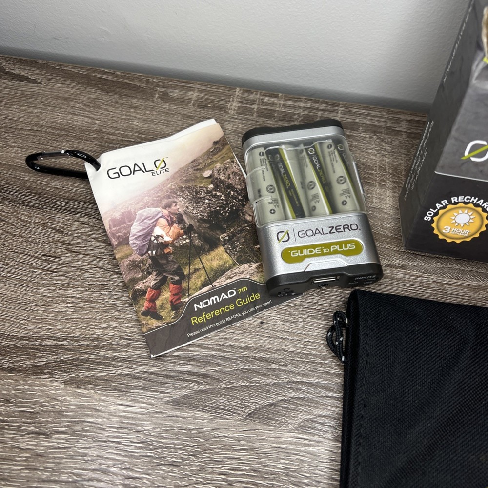 Goal Zero Guide 10 Plus Adventure Kit Nomad 7