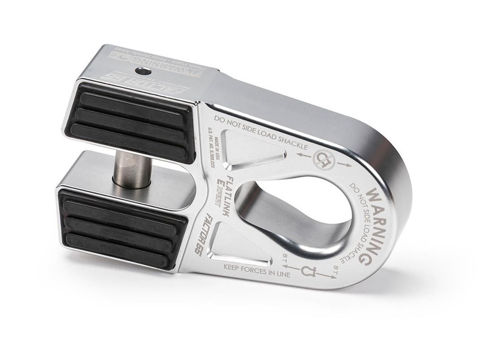 Factor 55 00080-05 FlatLink Expert Closed Winch Shackle Mount Silver