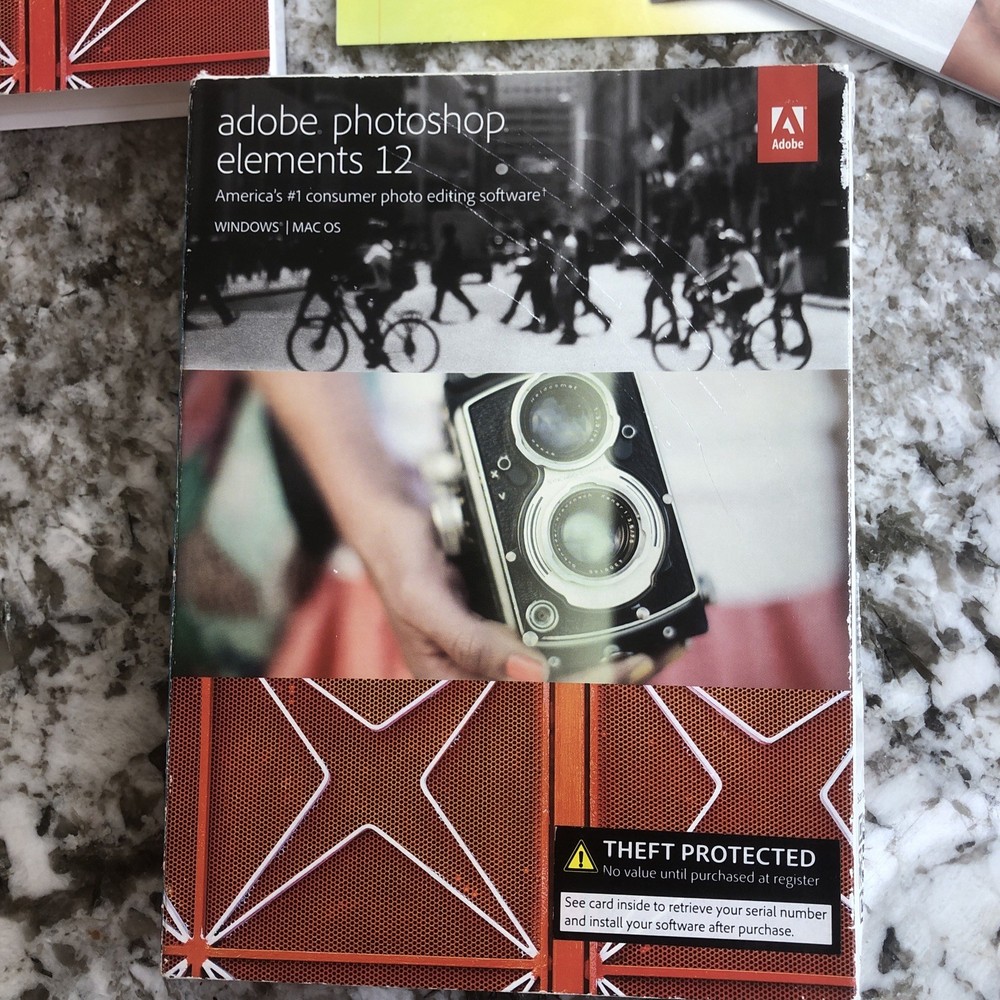 Photoshop Elements 12 Mac PC Windows Software w/ Serial Number