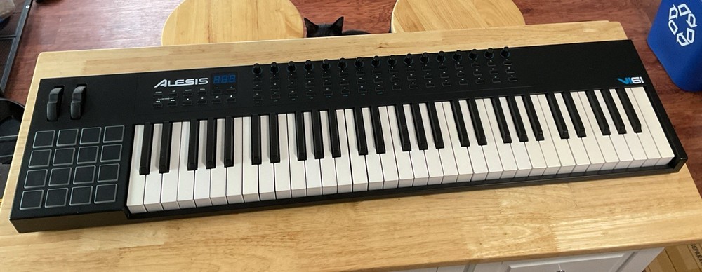 Alesis VI61 Advanced 61-Key USB MIDI Keyboard Controller