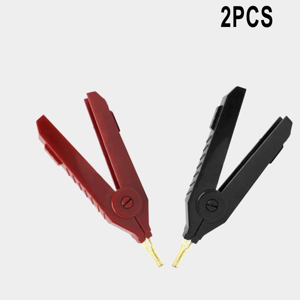 Alligator Clips Lcr Test Clips Replacement 2pcs Electrical Engineering