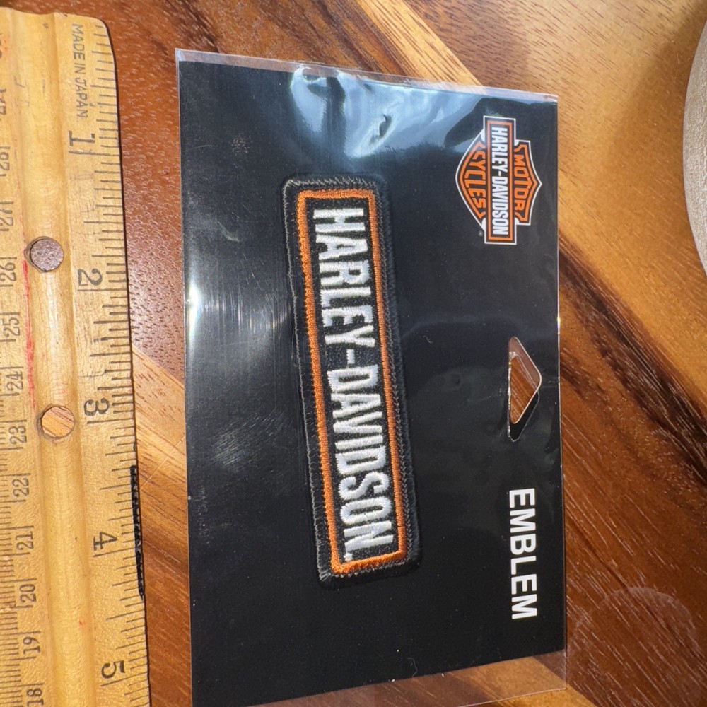Harley Davidson Emblem Patch 2019 NIP NOS EM516661