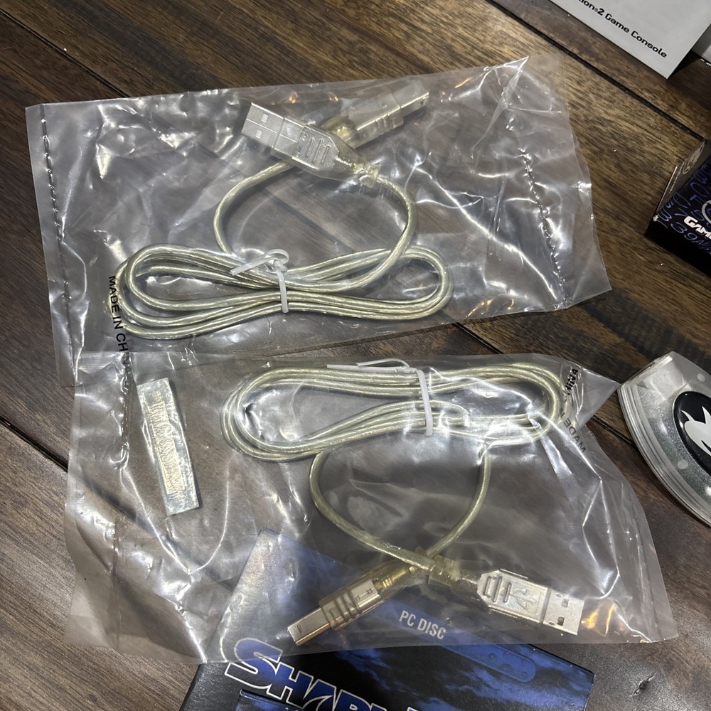 SharkPort Playstation 2 PS2 Code & Save Transfer Kit Complete CIB Never Used