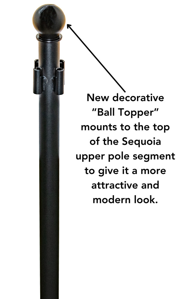 Squirrel Stopper Sequoia Squirrel Proof Bird Feeder Pole System with 4 Hanging