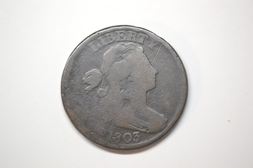 1803 Draped Bust Large Cent- Very Good/Fine