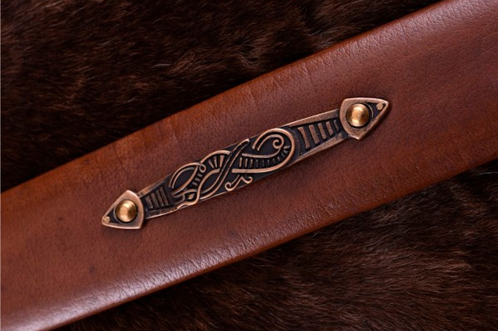 Viking Sword (Eigg Island) with leather grip
