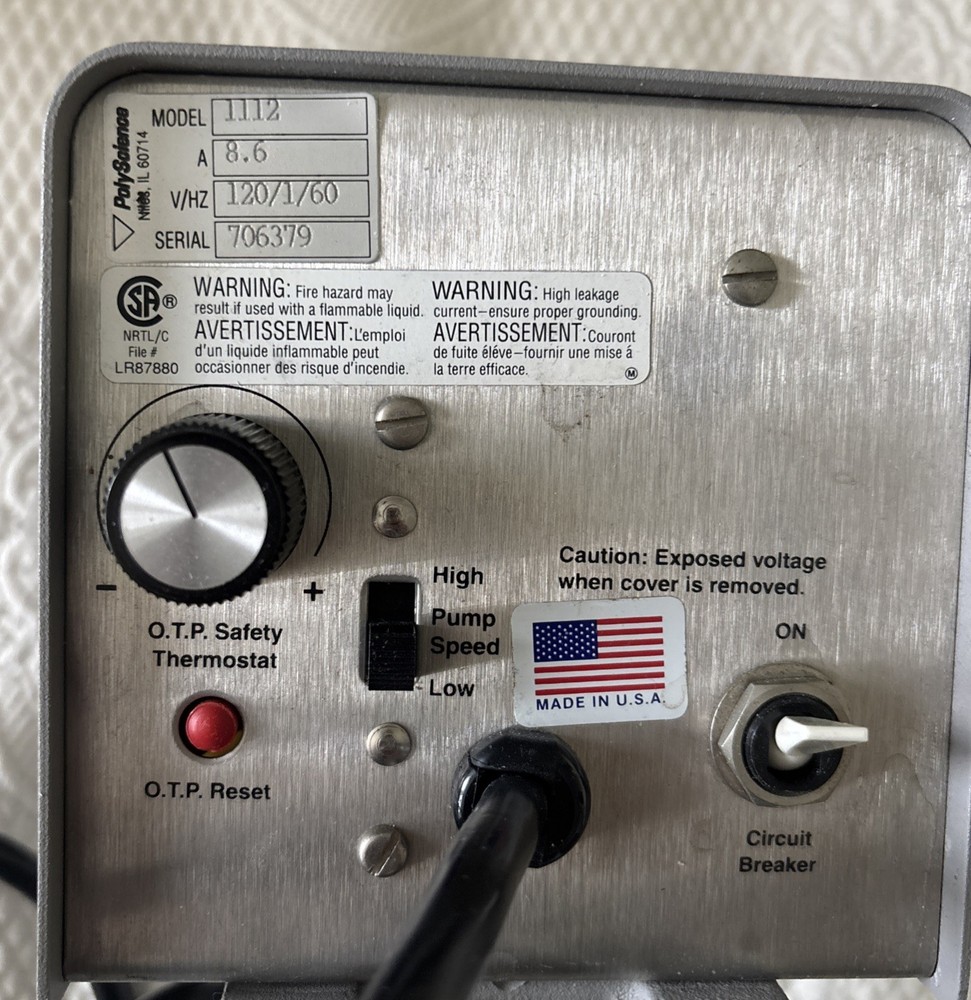 VWR Scientific Polyscience 1112 Immersion Circulator