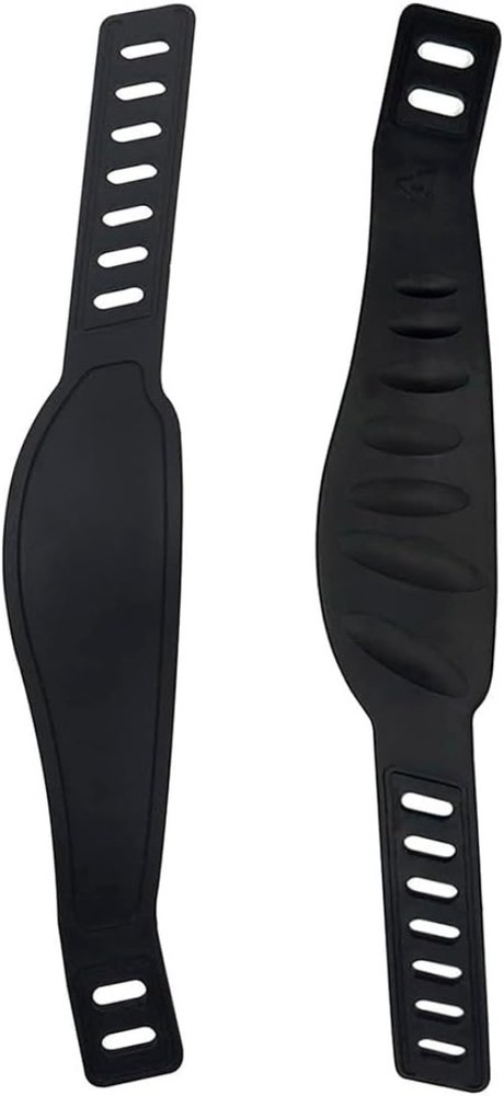 Universal Adjustable Nylon Pedal Straps for Most Exercise Bikes & Cycles