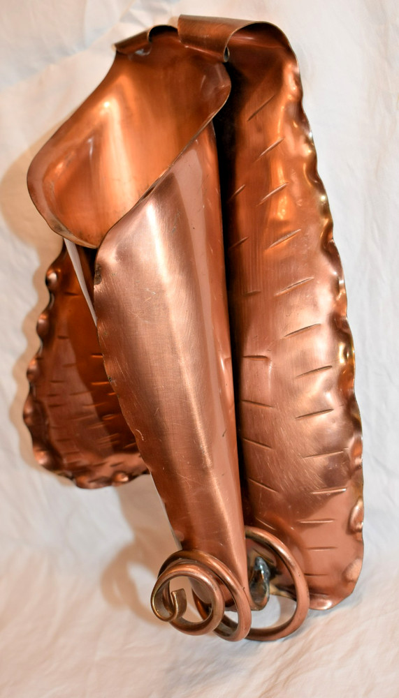 GORGEOUS 100% Copper Wall Pocket Holder for Everything!