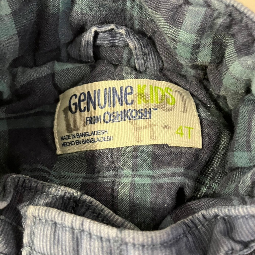 Oshkosh Size 4T Corduroy Lined Utility Jacket