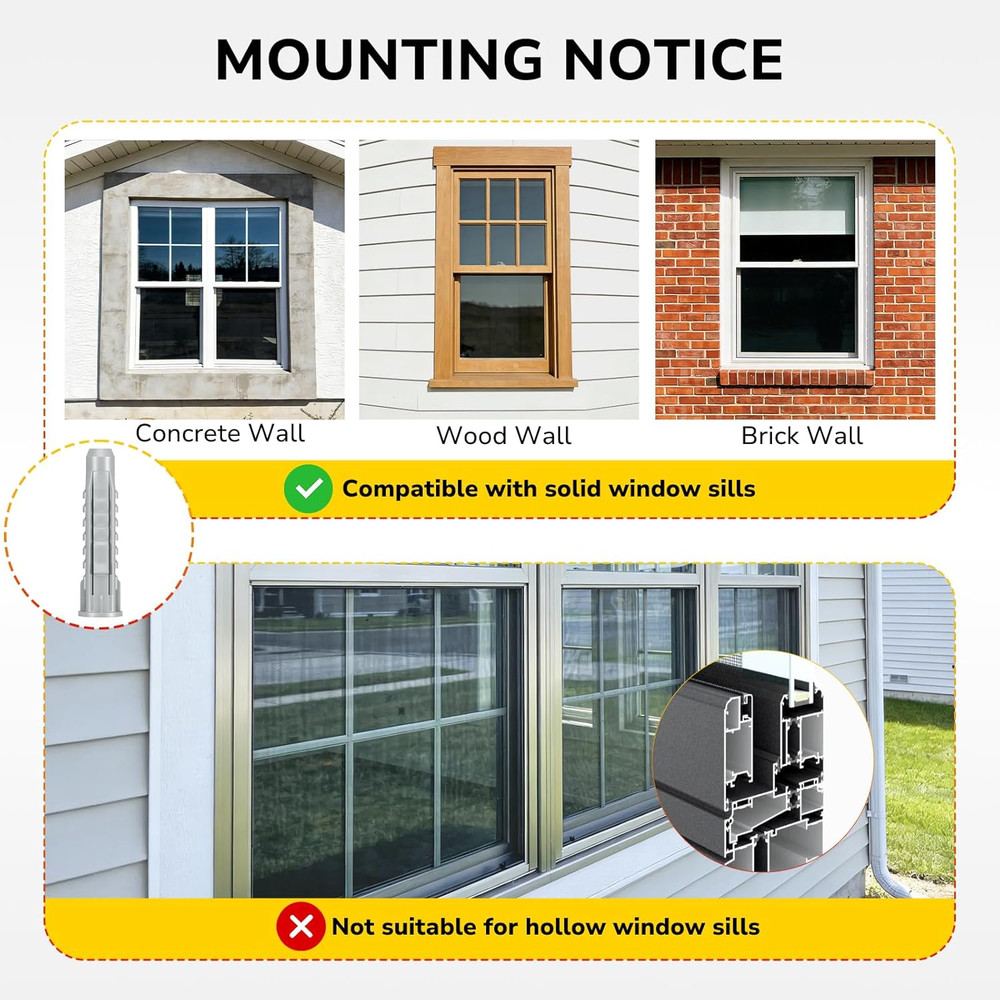 AC Window Air Conditioner Support Bracket Heavy Duty, Window AC Bracket Universa