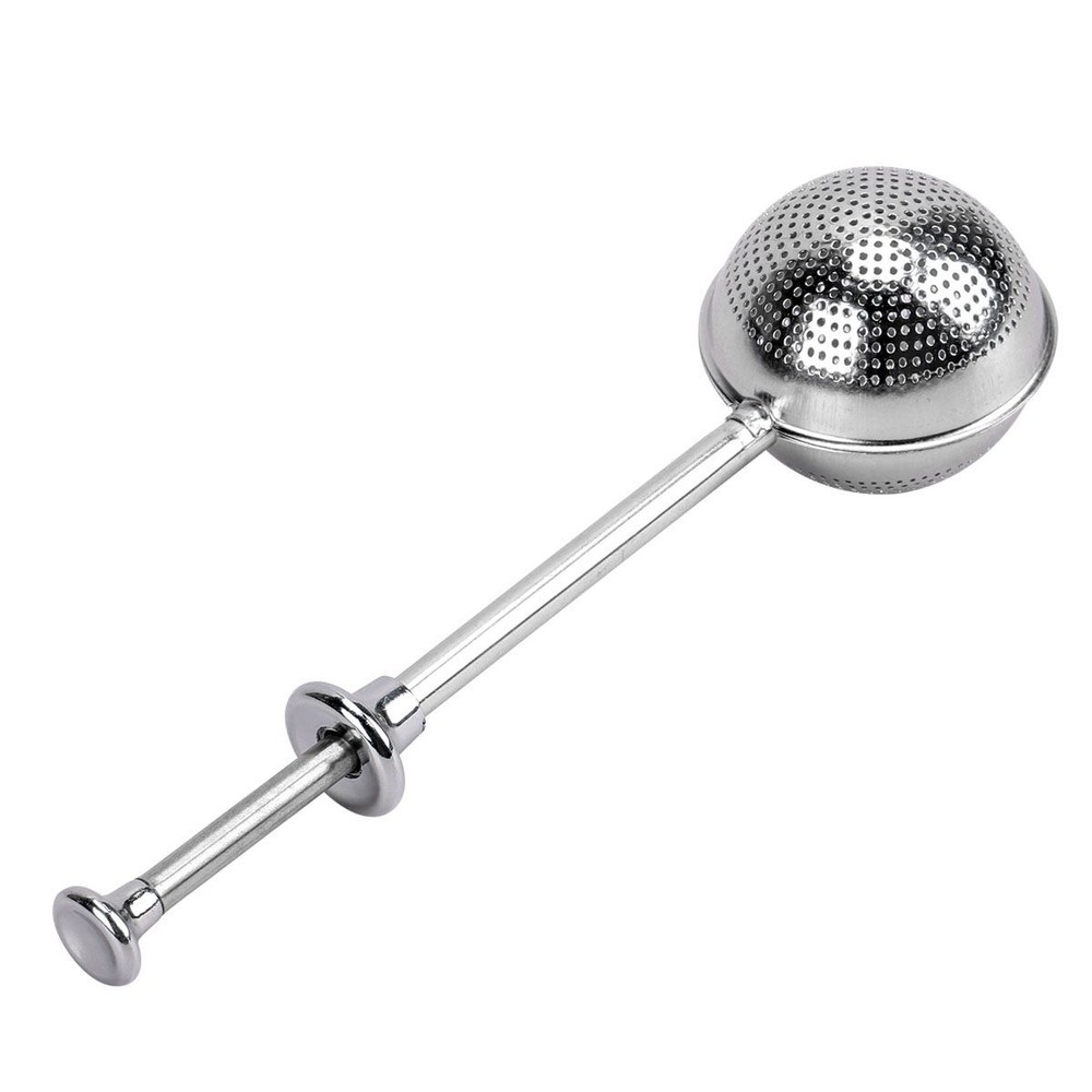 Ball Mesh Tea Infuser Loose Leaf Strainer Spice Filter Herb Steeper Diffuser