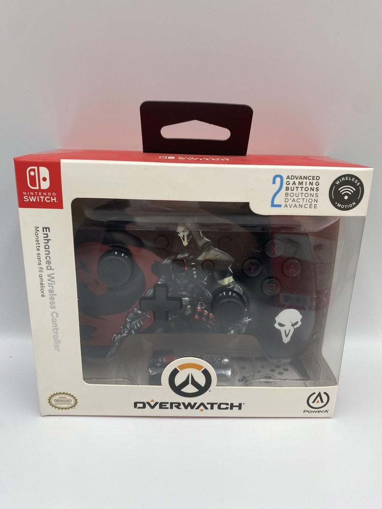 PowerA Overwatch Reaper Wireless Bluetooth Controller Nintendo Switch Brand New