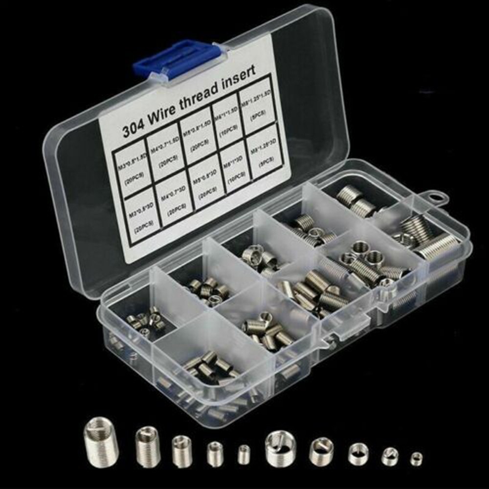 Threaded Inserts Helicoil 304 Stainless Steel Accessories Direct Replacement