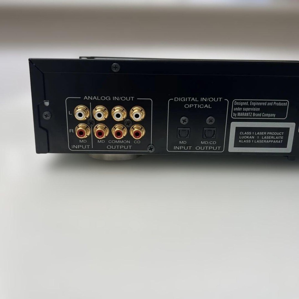 USED Marantz CM6001 CD/MD Combination Player 　black All Function