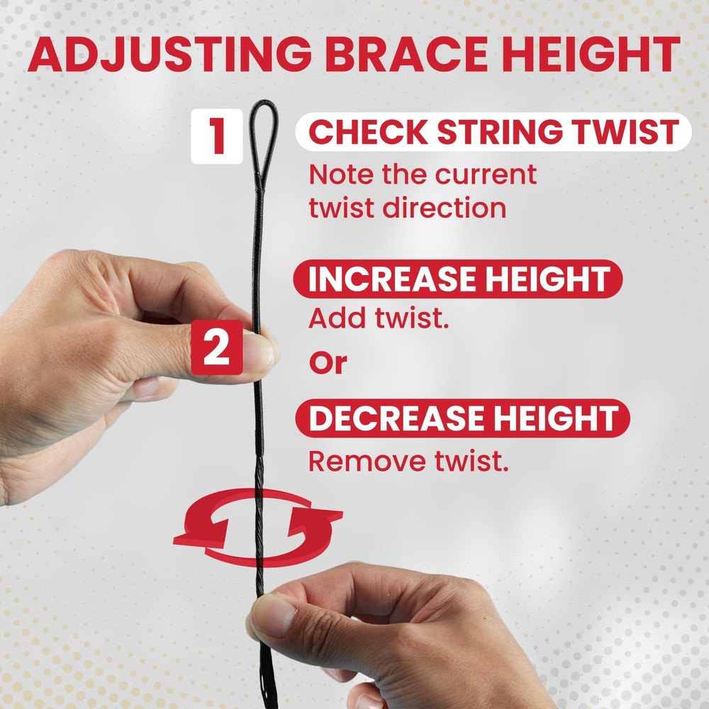 Legend Recurve Bow String - Dacron Bow String Replacement - Traditional Bowst...