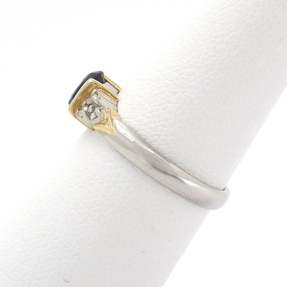 Solid Platinum 18k Gold Natural Blue Sapphire Diamond Engagement Ring Setting