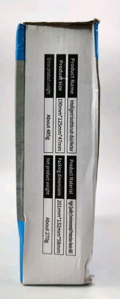 Multi-Function Tooth Paste & Brush Intelligent Ultraviolet Auto-Sterilizer,White