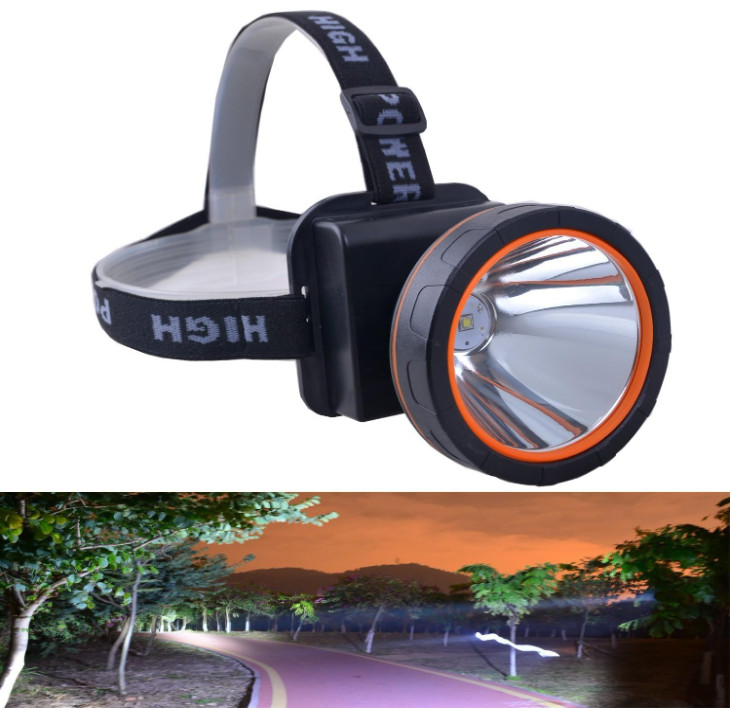 LED Headlamp Torch Outdoor Rechargeable Bright Flashlight Headlight for