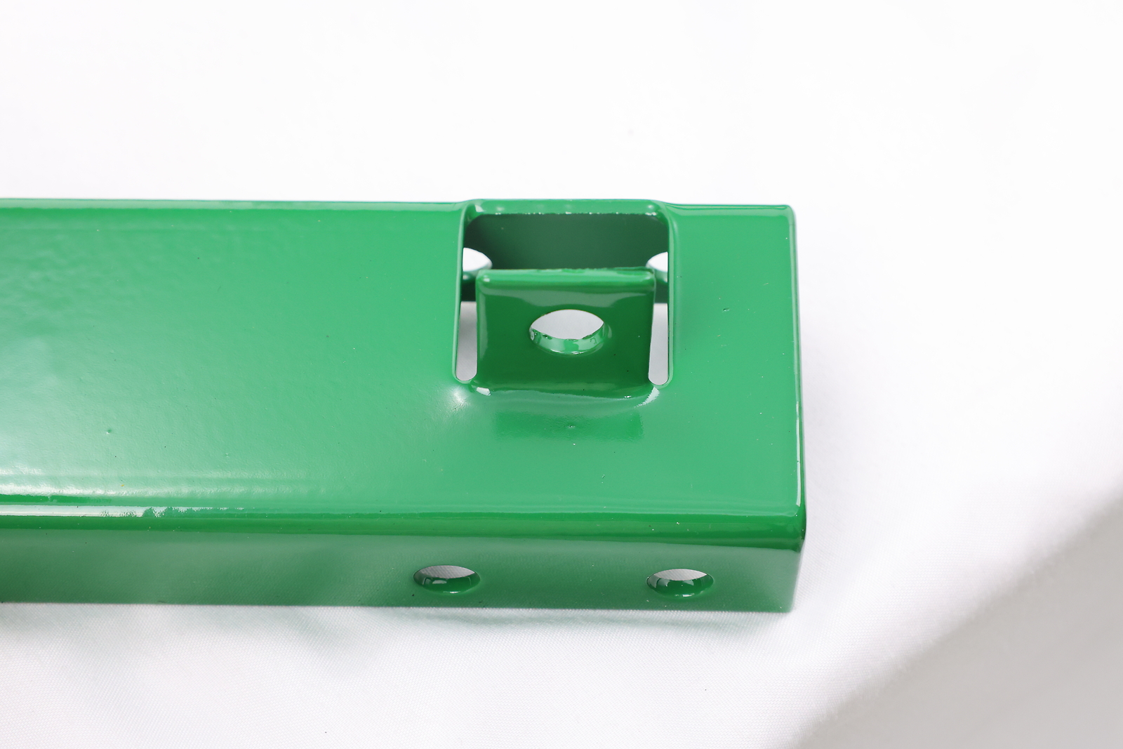 GREEN 3 Place Weedeater Trimmer Racks For OPEN Landscape Truck&Trailer w/ Lock