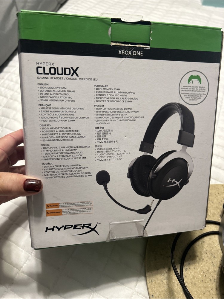 HyperX CloudX Pro Wired Gaming Headset for Xbox One-NOB