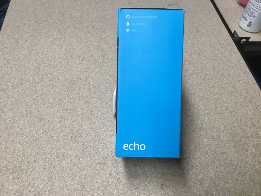 Amazon Echo (2nd Generation) Smart Assistant - Charcoal Fabric