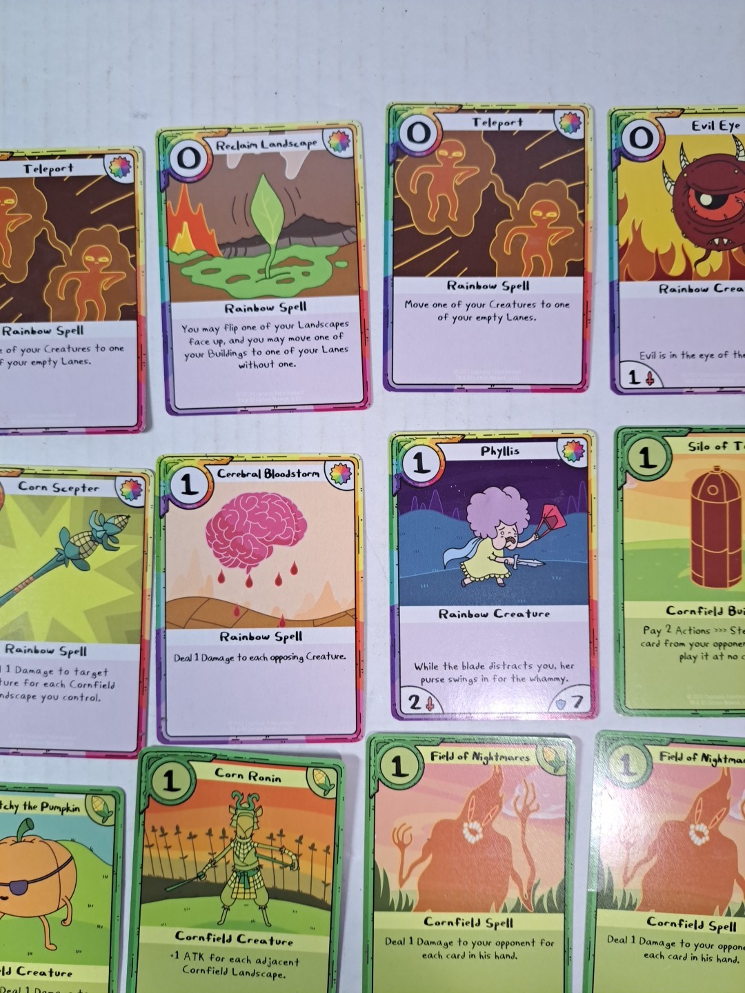 Wholesale Lot Of 23 Adventure Time Card Wars