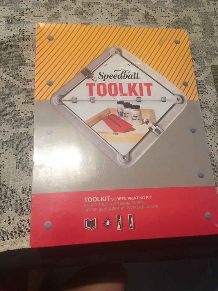 NIB! Speedball ToolKit Screen Printing Kit 4524