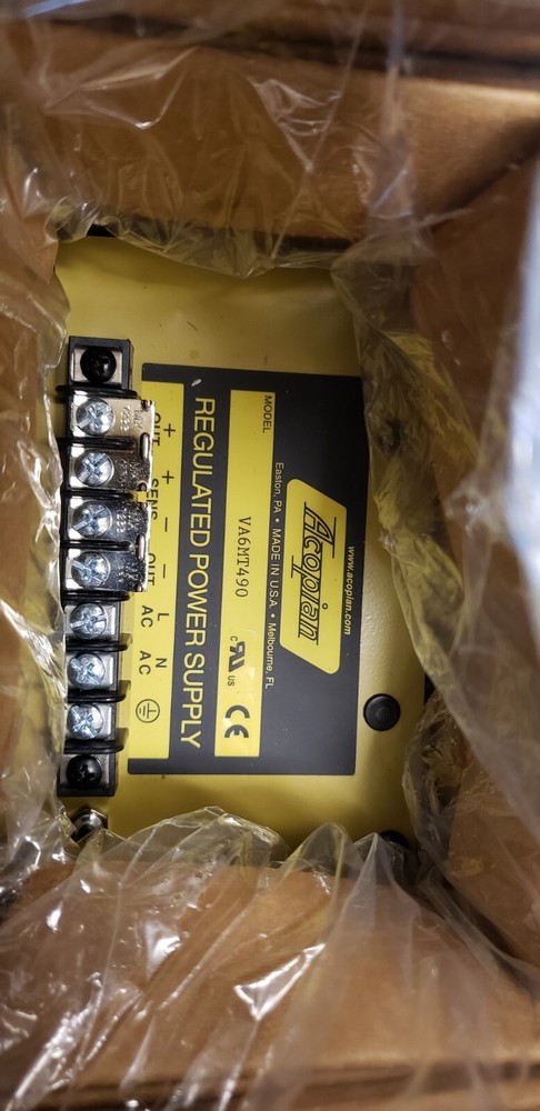 NEW Acopian Power Supply Model A6MT490  ( C2-2D)