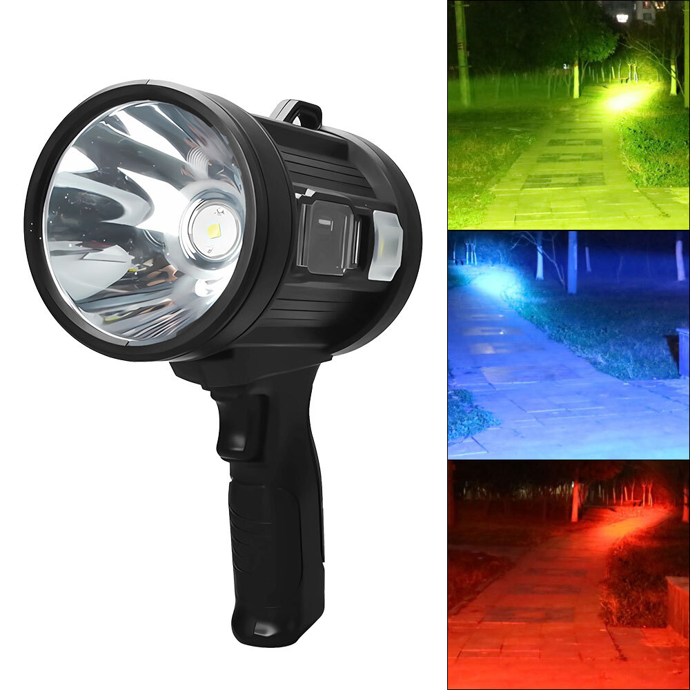 1000000LM Rechargeable Spotlight Spot Lights Handheld Flashlight Lightweight FR