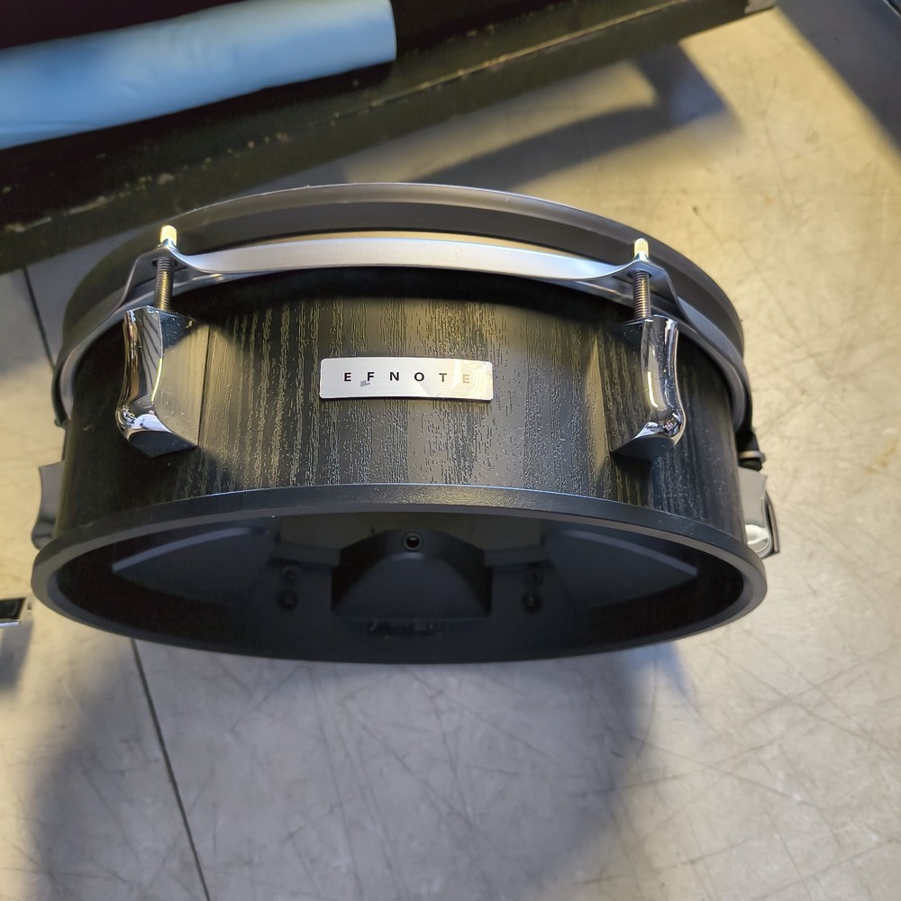 efnote 3X series 12" three zone electronic snare drum, black oak
