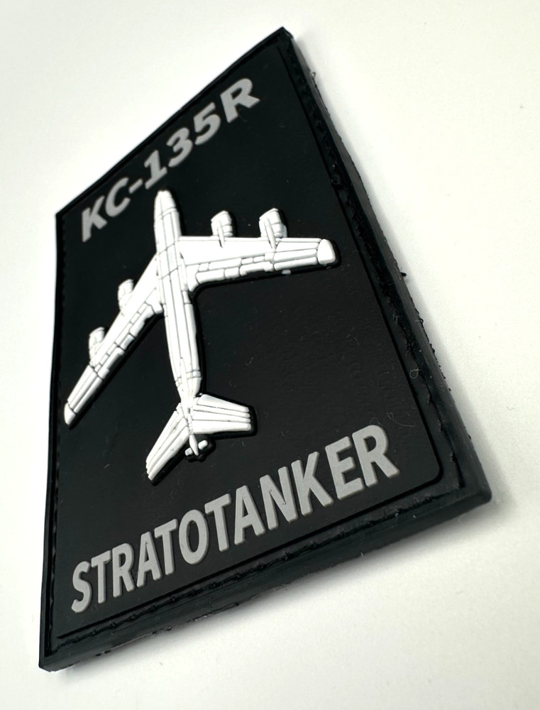 KC-135 STRATOTANKER -BLACK - HIGH QUALITY PVC PATCH